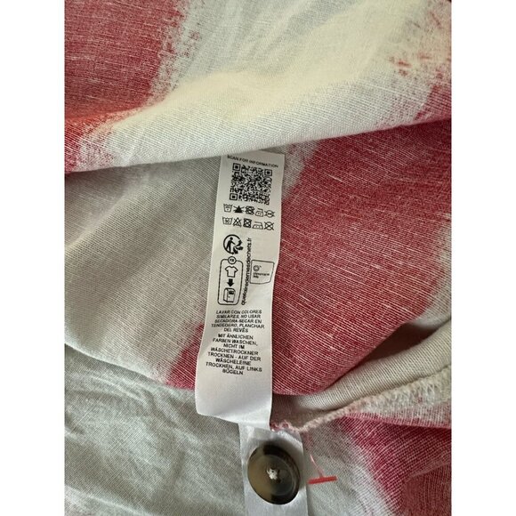 ASOS DESIGN Curve slash neck button down waistcoat maxi dress in stripe 14 New - Picture 7 of 14